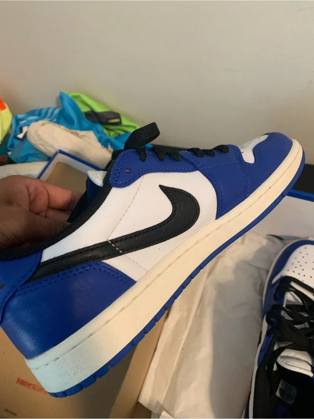 Nike air jordans low retro rare with box